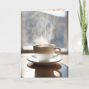 Kaffee zum Nachdenken Karte