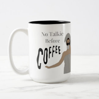 Kaffee Zweifarbige Tasse