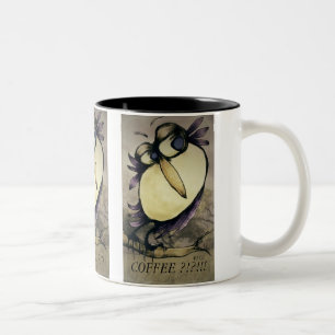 "KAFFEE?!?!!! " ZWEIFARBIGE TASSE