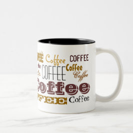 Kaffee Zweifarbige Tasse