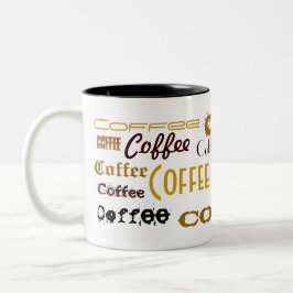 Kaffee Zweifarbige Tasse