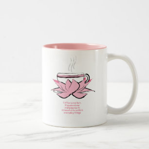 Kaffee Zweifarbige Tasse