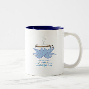 Kaffee Zweifarbige Tasse