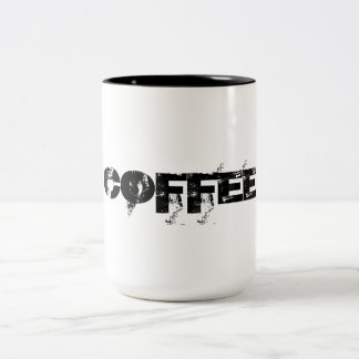 Kaffee Zweifarbige Tasse