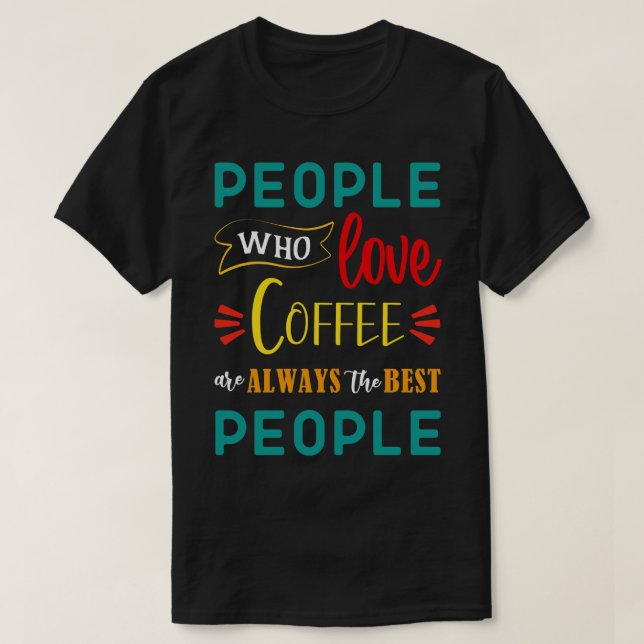 Kaffeeangebot T-Shirt (Design vorne)