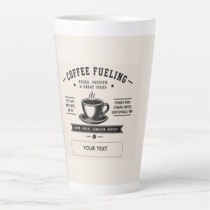 Kaffeeantrieb – Motivierender Personalisierter Kaf Milchtasse