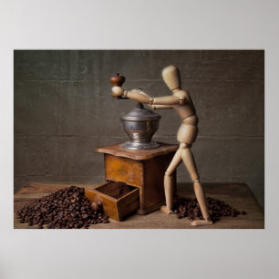 Kaffeearbeiter Poster