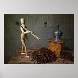 Kaffeearbeiter Poster