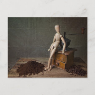 Kaffeearbeiter Postkarte