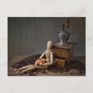 Kaffeearbeiter Postkarte