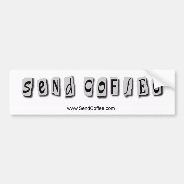 Kaffeeaufkleber Autoaufkleber (Vorne)
