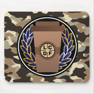 Kaffeebauche - Mauspad