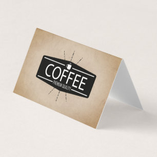 Kaffeebaum   Barista Visitenkarten