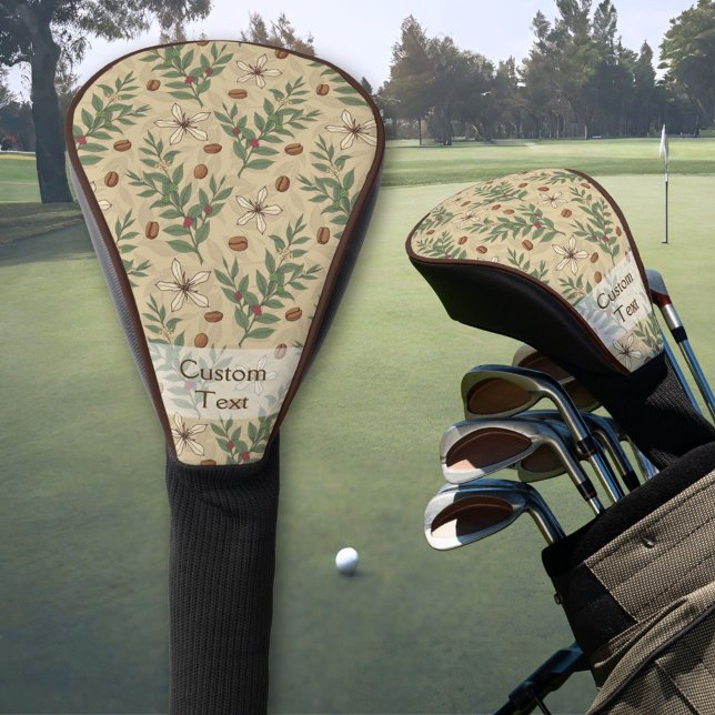 Kaffeebaummuster Golf Headcover (Von Creator hochgeladen)