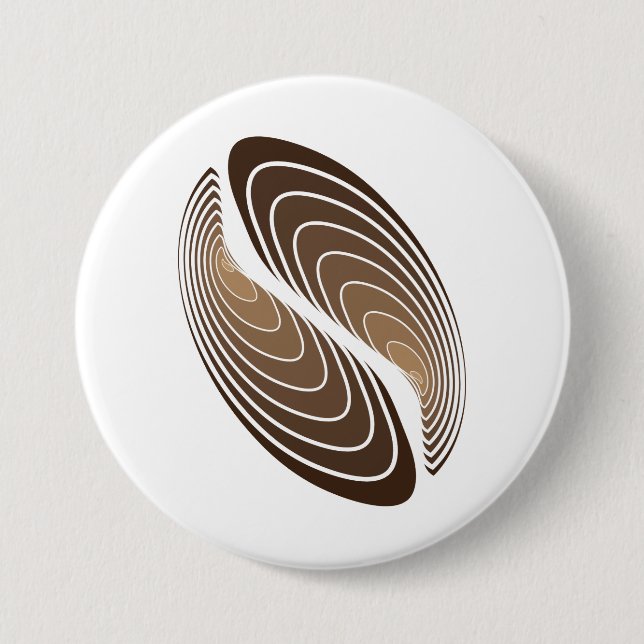 Kaffeebaustrasse Button (Vorderseite)