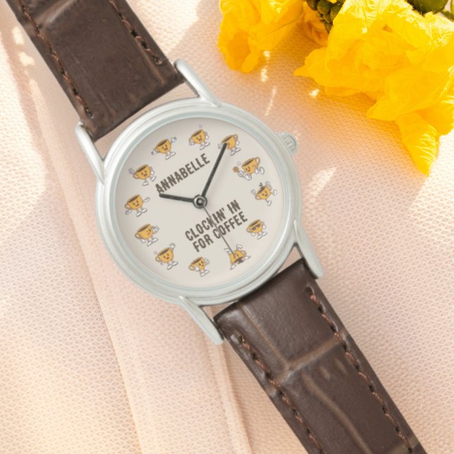 Kaffeebecher Armbanduhr (Von Creator hochgeladen)