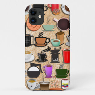 Kaffeebecher auf Creme Case-Mate iPhone Hülle
