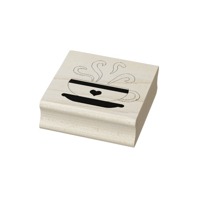 Kaffeebecher Gummistempel (Stempel)