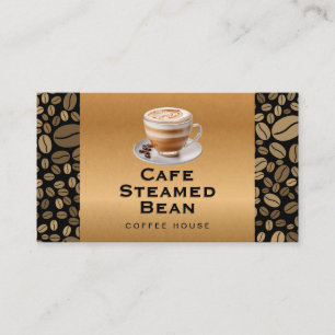 Kaffeebecher Kaffeebohnen Treuekarte