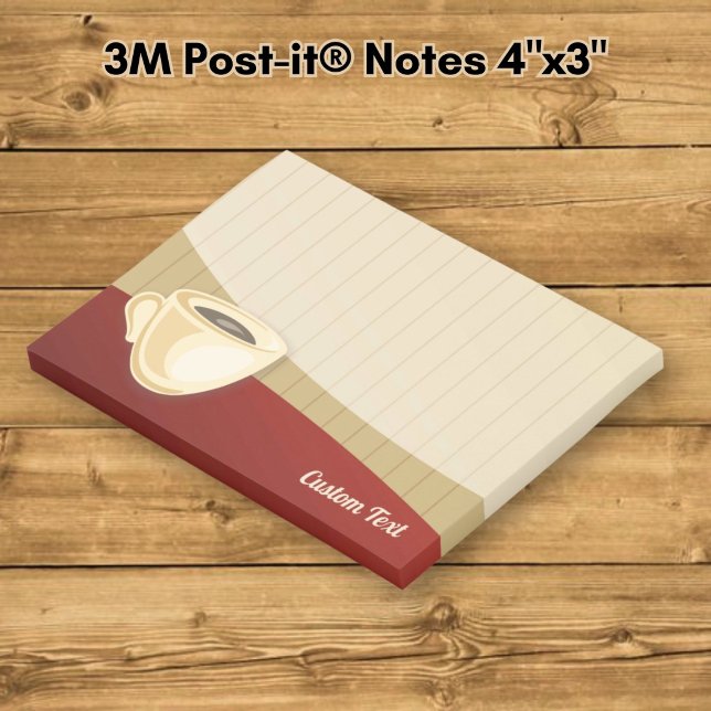 Kaffeebecher Post-it Klebezettel (Von Creator hochgeladen)