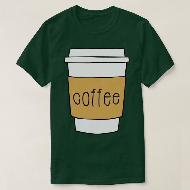 Kaffeebecher T-Shirt (Design vorne)