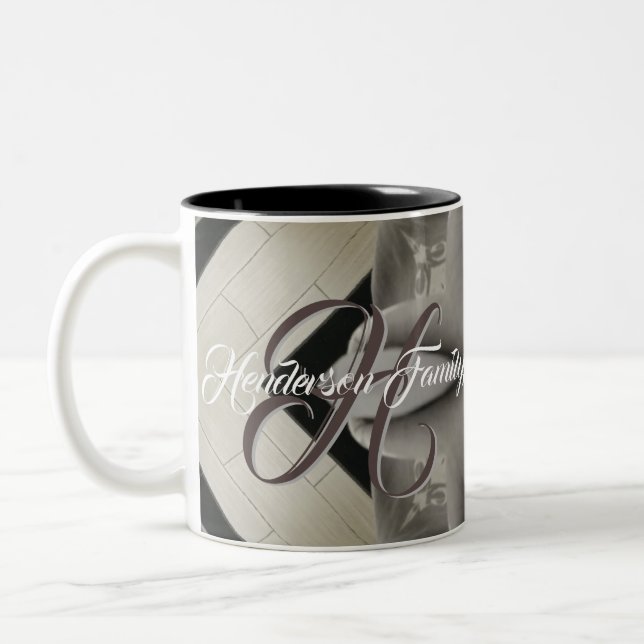 Kaffeebeutel Zweifarbige Tasse (Links)