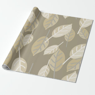 Kaffeeblätter Verpackungspapier Geschenkpapier