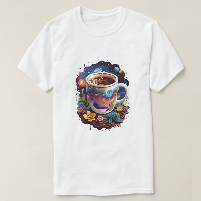 Kaffeeblossom Harmonie T-Shirt (Design vorne)