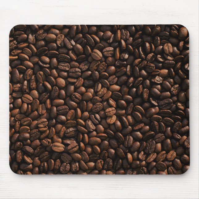 Kaffeebohne-Beschaffenheit Mousepad (Vorne)