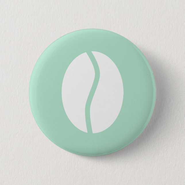 Kaffeebohne Button (Vorderseite)