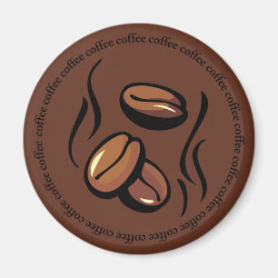Kaffeebohne-Magnet Magnet