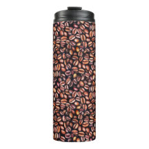 Kaffeebohnen Bleistift Zeichnend Muster rustikal b