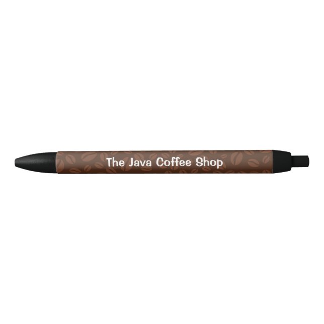 Kaffeebohnen Brown Print Pen Kugelschreiber (Vorderseite)