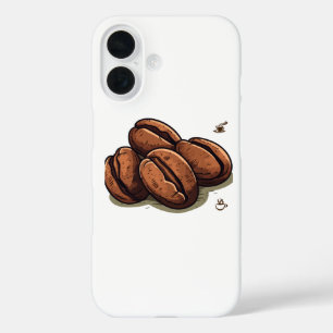 Kaffeebohnen iPhone 16 Hülle