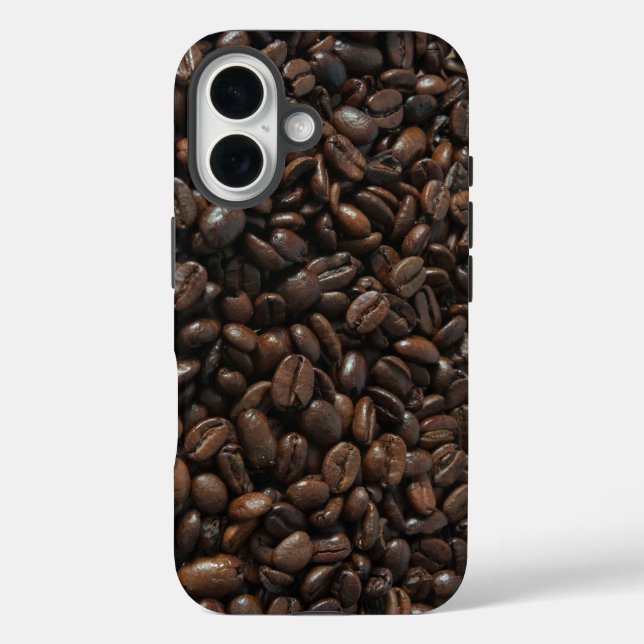 Kaffeebohnen Case-Mate iPhone Hülle (Rückseite)