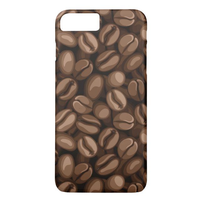 Kaffeebohnen Case-Mate iPhone Hülle (Rückseite)