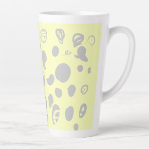 Kaffeebohnen-Design Milchtasse