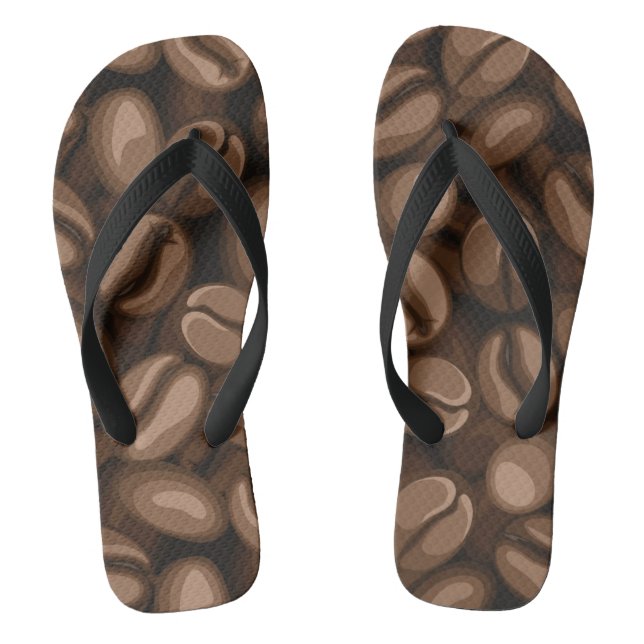 Kaffeebohnen Flip Flops (Fußbett)