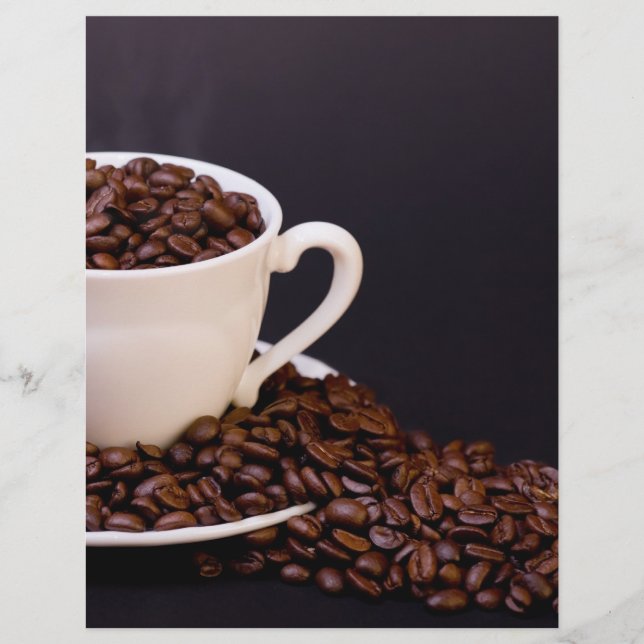 Kaffeebohnen Flyer (Vorne)