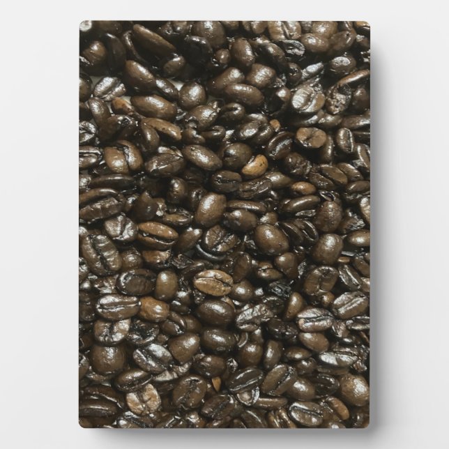 Kaffeebohnen Fotoplatte (Vorderseite)