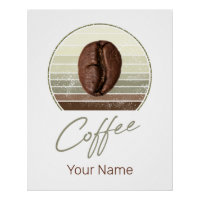 Kaffeebohnen für Espresso und Retro Barista