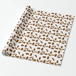 Kaffeebohnen Galore Wrapping Paper Geschenkpapier