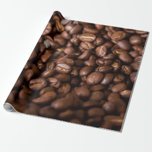 Kaffeebohnen Hintergrundabstract, Aroma, Hintergru Geschenkpapier