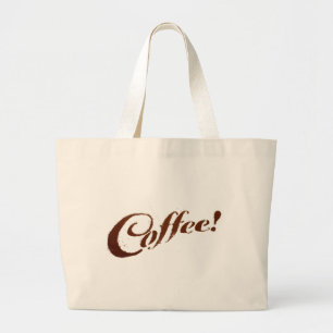 Kaffeebohnen Kaffee - Leinenbeutel Jumbo Stoffbeutel