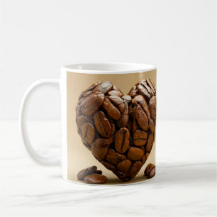 Kaffeebohnen Kaffeetasse
