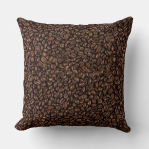 Kaffeebohnen Kissen