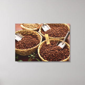 Kaffeebohnen Leinwanddruck