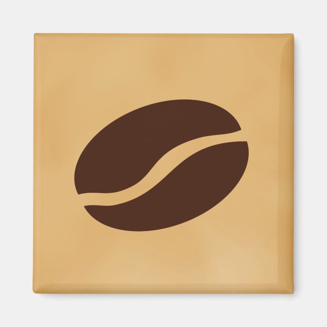 Kaffeebohnen Magnet (Vorne)