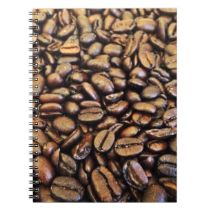 Kaffeebohnen Notizblock