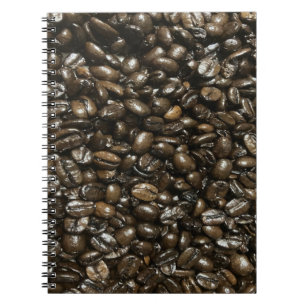 Kaffeebohnen Notizblock